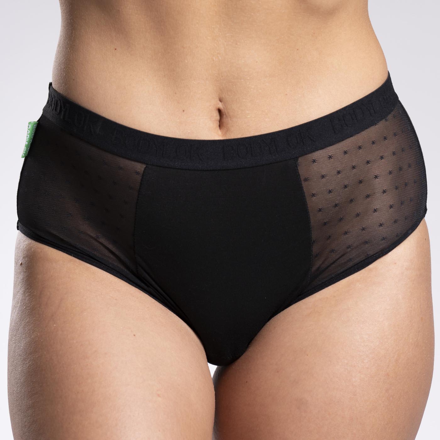 Hi waist black - bamboo